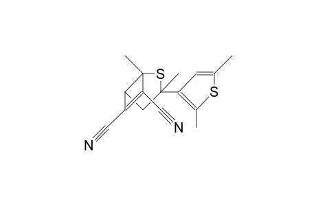 1,3-Dimethyl-3-(2,5-dimethylthien-3-yl)-2-thiabicyclo-[3.2.0]-hepta-6-ene-6,7-dicarbonitrile