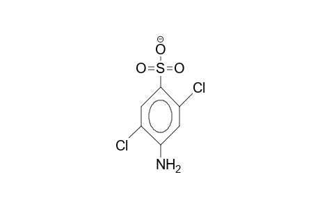 4-Amino-2,5-dichloro-sulfonate anion
