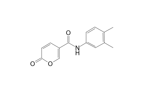 N-(3,4-Dimethylphenyl)-2-oxo-2H-pyran-5-carboxamide