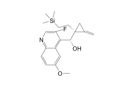 (S*)-(3-fluoro-6-methoxyquinolin-4-yl)((R*)-2-methylene-1-(2-(trimethylsilyl)ethyl)-cyclopropyl)methanol