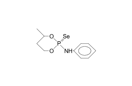 cis-2-Anilino-4-methyl-1,3,2-dioxa-phosphorinane 2-selenide