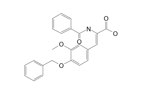 Phenylacrylic acid, 2-benzoylamino-4'-benzyloxy-3'-methoxy-