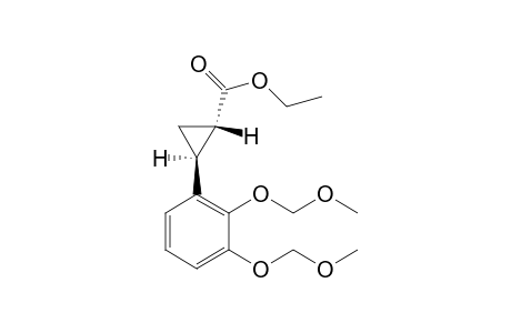 Ethyl trans-2-(2,3-Bis(methoxymethyleneoxyphenyl)cyclopropane-1-carboxylate