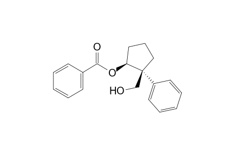 cis-1-Hydroxymethyl-1-phenylcyclopent-2-yl benzoate