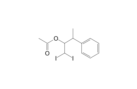 1,1-Diiodo-3-phenylbut-2-yl acetate