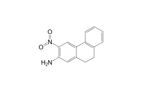 2-Phenanthrylamine, 9,10-dihydro-3-nitro-