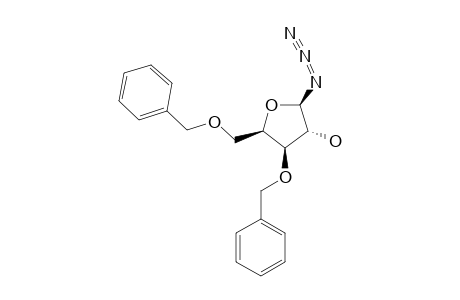 (2R,3R,4R,5R)-2-azido-4-(benzyloxy)-5-(benzyloxymethyl)tetrahydrofuran-3-ol