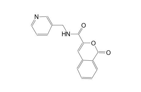 1-oxo-N-(3-pyridinylmethyl)-1H-isochromene-3-carboxamide