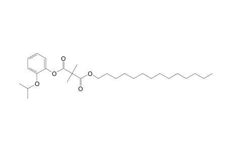 Dimethylmalonic acid, 2-isopropoxyphenyl tetradecyl ester