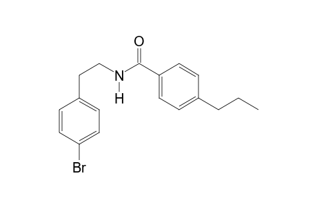 4-Bromophenethylamine 4-propylbenzoyl