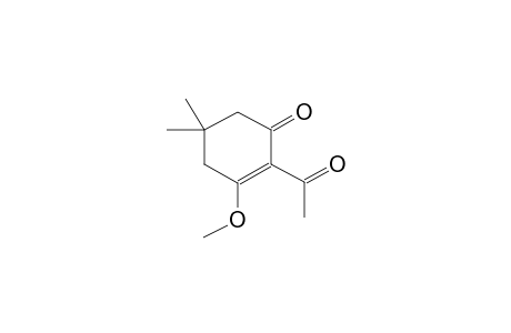 2-ACETYL-3-METHOXY-5,5-DIMETHYL-2-CYCLOHEXEN-1-ONE