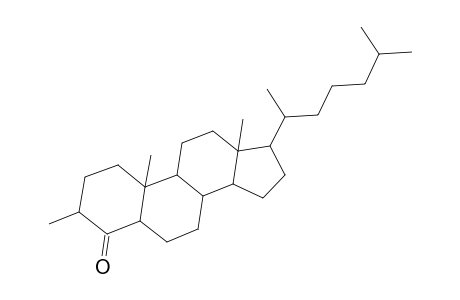 5.alpha.-Cholestan-4-one, 3.beta.-methyl-