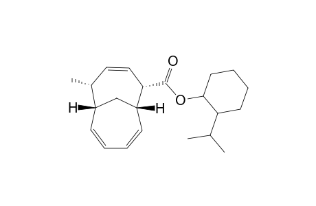 7.alpha.-((([1S-(1.beta.,2.alpha.,5.alpha.)]-5-Methyl-2-(1-methylethyl)cyclohexyl)oxy)carbonyl)-10.alpha.-methyl-(1H.beta.,6H.beta.)bicyclo[4.4.1]undeca-2,4,8-triene
