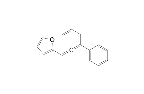 2-(3-Phenylhexa-1,2,5-trien-1-yl)furan