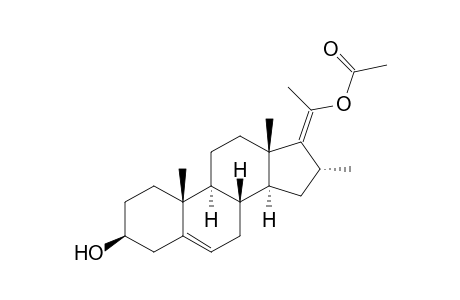 20-Acetoxy-3.beta.-hydroxy-16.alpha.-methylpregn-5,20(17)-diene