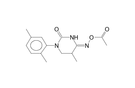 4(Z)-ACETOXYIMINO-5-METHYL-1-(2,5-DIMETHYLPHENYL)-5,6-DIHYDRO-2-PYRIMIDINONE (C-N ISOMER 1)