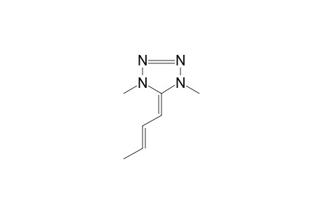 5-[(E)-but-2-enylidene]-1,4-dimethyltetrazole