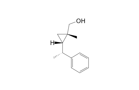 [(1S*,2S*)-1-methyl-2-((R*)-1-Phenylethyl)cyclopropyl]methanol