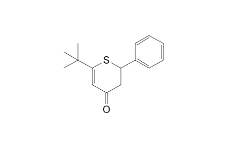 2,3-Dihydro-6-(t-butyl)-2-phenylthiopyran-4-one