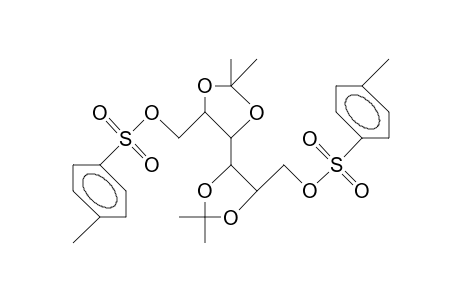 R,R-4,4'-Bis(2,2-dimethyl-5-P-tolylsulfonyloxymethyldioxolanyl)