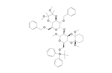 METHYL-2-O-[2,6-DI-O-BENZYL-3,4-O-[(2'''S,3'''S)-2''',3'''-DIMETHOXYBUTAN-2''',3'''-DIYL]-ALPHA-D-MANNOPYRANOSYL)-3,4-O-[(1''S,2''S)-1'',2''-DIMETHOXYCYClOH