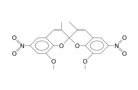 2,2'-Spirobi(8-methoxy-3-methyl-6-nitro-2H-1-benzopyran)