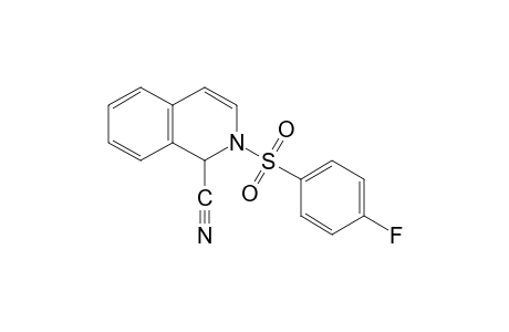 1,2-dihydro-2-[(p-fluorophenyl)sulfonyl]isoquinaldonitrile