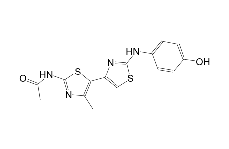 N-(2-((4-hydroxyphenyl)amino)-4'-methyl-[4,5'-bithiazol]-2'-yl)acetamide