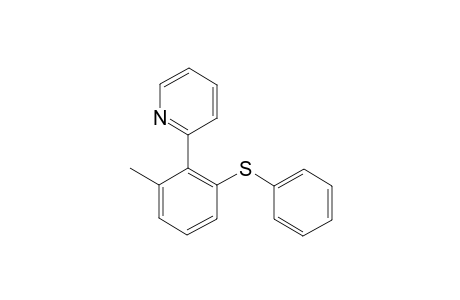 2-(2-Methyl-6-(phenylthio)phenyl)pyridine