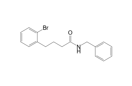 N-Benzyl-4-(2-bromo-phenyl)-butyramide