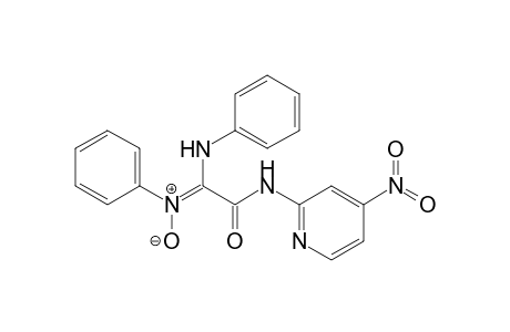 (Z)-2-Anilino-2-[oxido(phenyl)imino]-N-(4-nitropyridin-2-yl)acetamide