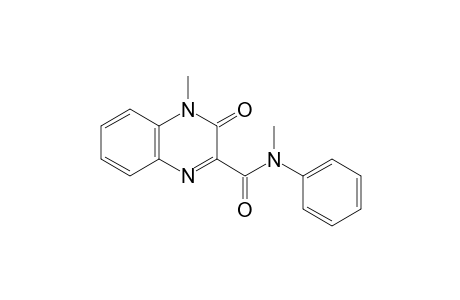 3,4-dihydro-N,4-dimethyl-3-oxo-2-quinoxalinecarboxanilide