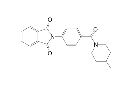 1H-isoindole-1,3(2H)-dione, 2-[4-[(4-methyl-1-piperidinyl)carbonyl]phenyl]-