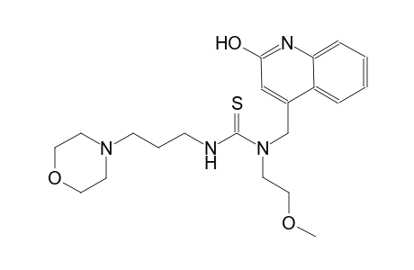 thiourea, N-[(2-hydroxy-4-quinolinyl)methyl]-N-(2-methoxyethyl)-N'-[3-(4-morpholinyl)propyl]-