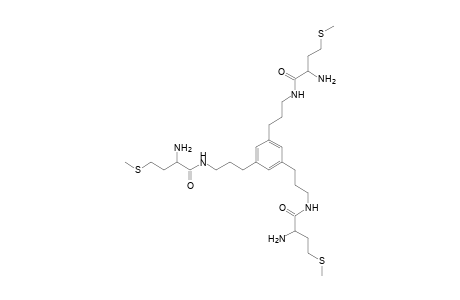 1,3,5-Tris(L-2-amino-4-methylsulfanyl-N-propylbutyramide)benzene tristrifluoroacetate