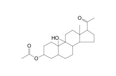 9-Hydroxy-20-oxopregnan-3-yl acetate
