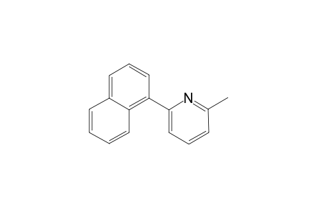 2-(1-Naphthyl)-6-methylpyridine