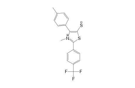 MESOIONIC-2-(PARA-TRIFLUOROPHENYL)-3-METHYL-4-(PARA-TOLYL)-1,3-THIAZOLIUM-5-THIOLATE