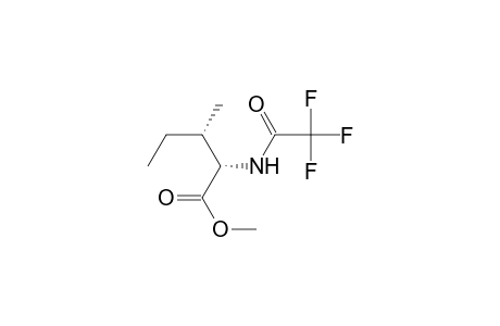 (2S,3S)-3-methyl-2-[(2,2,2-trifluoro-1-oxoethyl)amino]pentanoic acid methyl ester