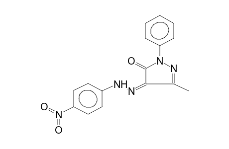 (Z)-3-METHYL-1-PHENYLPYRAZOLE-4,5-DIONE (4-NITROPHENYL)HYDRAZONE