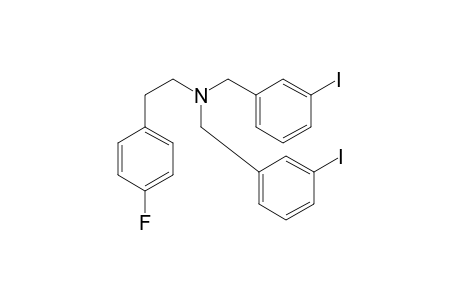 N,N-Bis(3-iodobenzyl)-4-fluorobenzeneethanamine