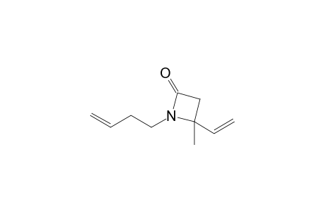 1-But-3-enyl-4-methyl-4-vinylazetidin-2-one