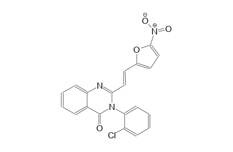 3-(2-chlorophenyl)-2-[(E)-2-(5-nitro-2-furyl)ethenyl]-4(3H)-quinazolinone