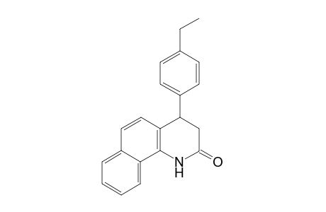 4-(4-Ethyl-phenyl)-3,4-dihydro-1H-benzo[H]quinolin-2-one