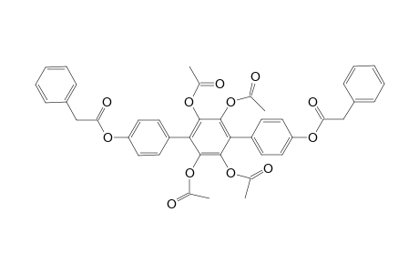 2',3',5',6'-tetrakis(Acetyloxy-[1,1' : 4',1"]-terphenyl}-4,4"-diyl bis(2-phenylacetate)