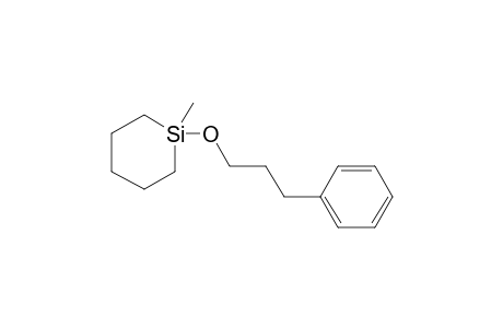 1-Methyl-1-(3-phenylpropoxy)silinane
