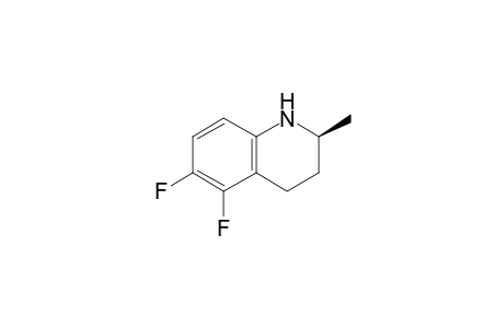 (2S)-5,6-bis(fluoranyl)-2-methyl-1,2,3,4-tetrahydroquinoline