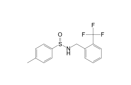 Benzenesulfinamide, 4-methyl-N-[[2-(trifluoromethyl)phenyl]methyl]-