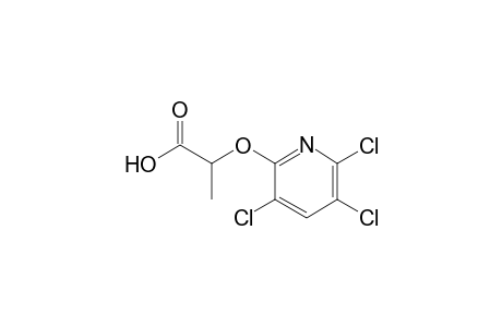 2-([3,5,6-Trichloropyridin-2-yl]oxy)propanoic acid