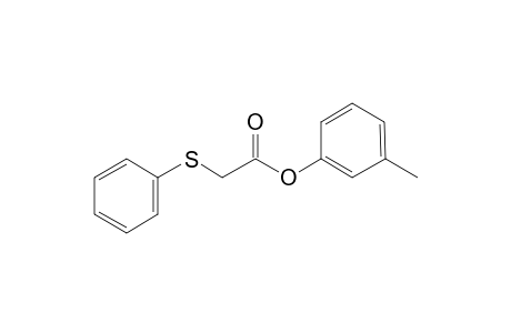 Phenylthioacetic acid, 3-methylphenyl ester